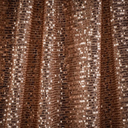 Tejido de Lentejuelas Fiesta – Oro Rosado