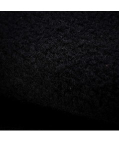 Paño de Punto Afelpado Negro