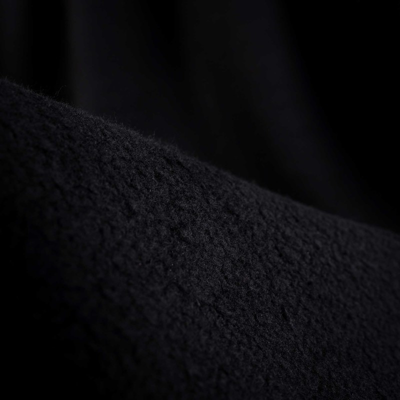 Paño de Punto Afelpado Negro