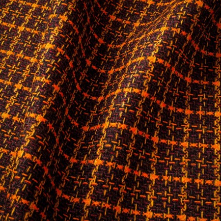 Cuadro Sastrero de Lana Tonos Arcilla y Óxido