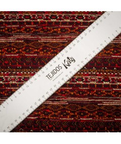 Fantasía Naranja Óxido – Tejido de Fantasía