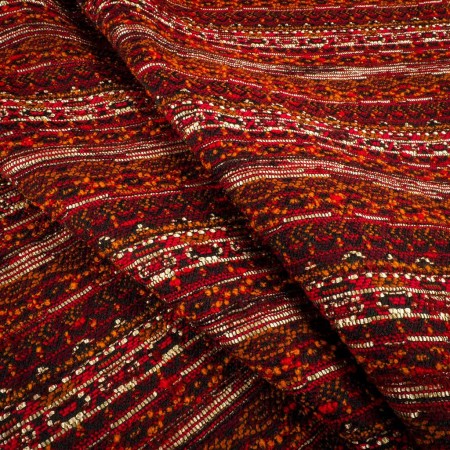 Fantasía Naranja Óxido – Tejido de Fantasía