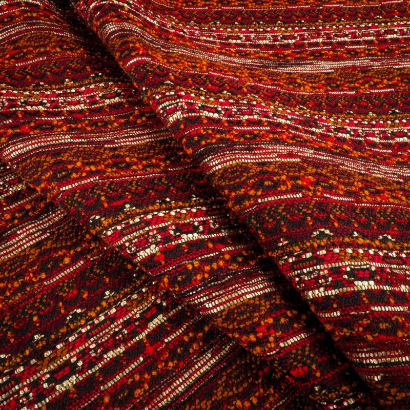 Fantasía Naranja Óxido – Tejido de Fantasía