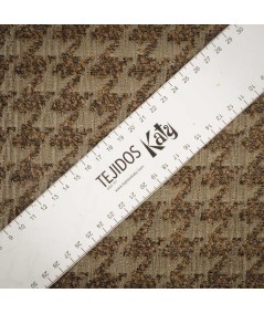 Jacquard de Fantasía Premium en Tonos Naturales