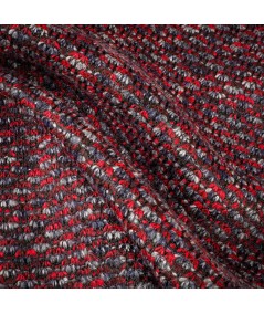Punto Jaspeado Rojo Grafito Atelier