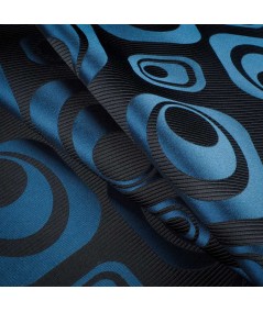 Jacquard Órbita Azul Relieve