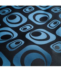 Jacquard Órbita Azul Relieve