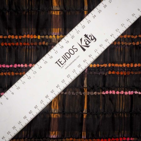 Jacquard Fantasía Cuadro Metalizado Atelier