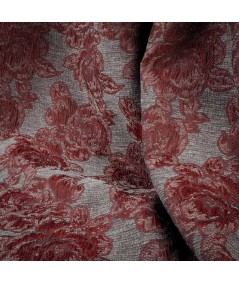 Jacquard Rosa Vintage Granate