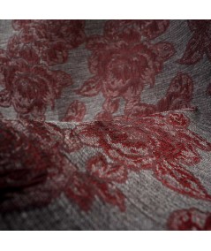 Jacquard Rosa Vintage Granate