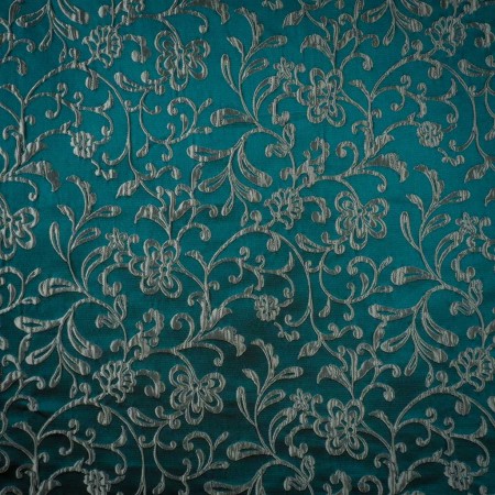 Jacquard Viena Esmeralda Plata