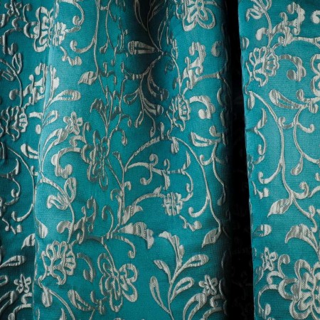 Jacquard Viena Esmeralda Plata