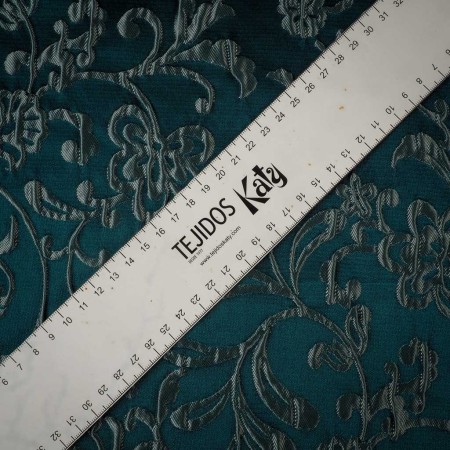 Jacquard Viena Esmeralda Plata