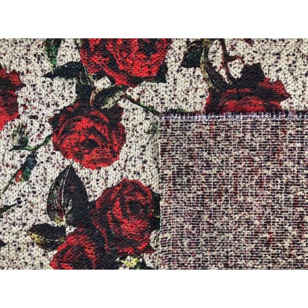 Chanel estampado rosas