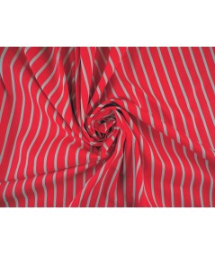 Sarga listada vertical roja